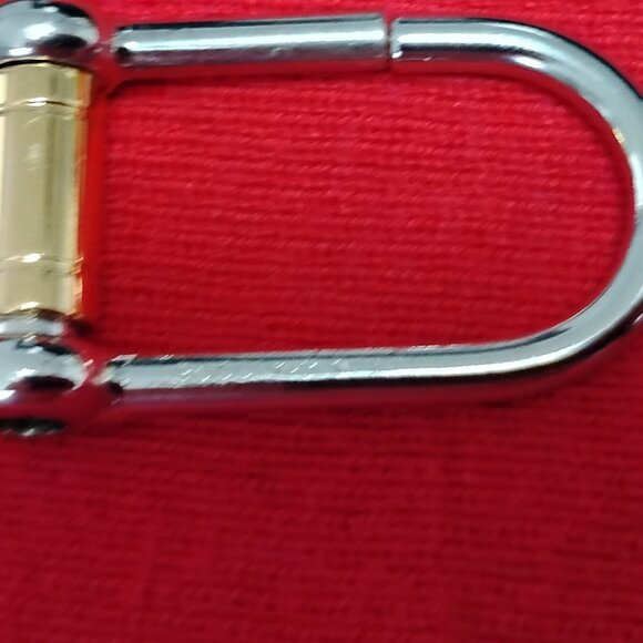 ❤️New In Box GUCCI GG Horsebit Logo KeyChain Made in Italy Signed - Picture 9 of 9